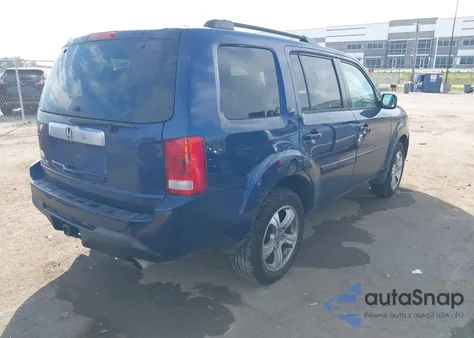 2013 Honda Pilot Ex-L из США, поврежденный, VIN 5FNYF3H51DB029484
